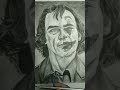 Drawing joker 🤡 #drawing #pencildrawing #realistic #jokershorts #jokerdrawing