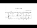 Dvořák: Ballade in D minor, Op. 15/1, B 139 (with Score)