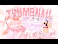 how to make a roblox thumbnail! (BEGINNER) ‧₊˚✩