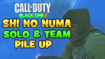 BO3 ZOMBIES GLITCHES - SHI NO NUMA SOLO & TEAM PILE UP With Drops - Black Ops 3 Zombies Glitches