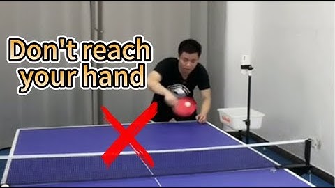 【table tennis】3 important details about pushing long，From former coach of Lin Yun-Ju