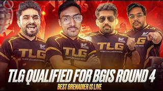 BGMI LIVE💚I #TLGxT2GAMING THE BEST GRENADIER IS HERE💀 I QUALIFIED FOR BGIS ROUND 4 💀@LoLzZzGaming ❤️