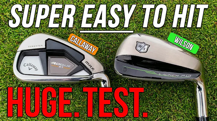 Wilson Launch Pad vs Callaway Rogue ST Max Iron Review | Golfalot