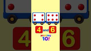 Kindergarten Math | Find the Missing Numbers to Make 10! #Shorts #NumberSense