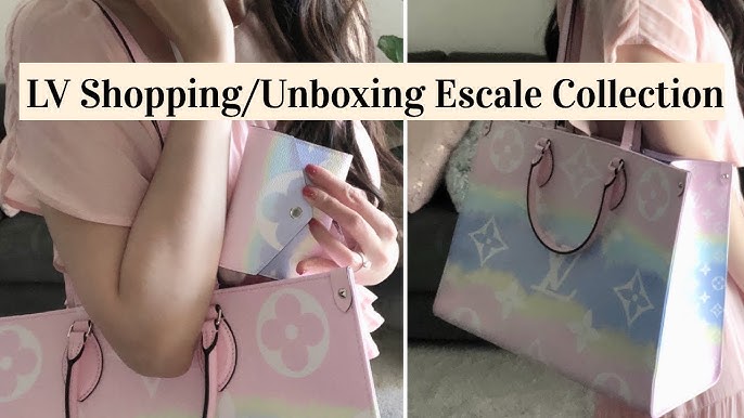 Louis Vuitton Summer 2020 ESCALE collections Speedy 30 Pastel PINK unboxing  #louisvuittonescale 