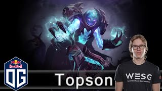 OG.Topson & Handsken  -VS-  iceiceice  - Ranked Match - OG Dota 2.