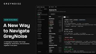Introducing A Redesigned GreyNoise Visualizer