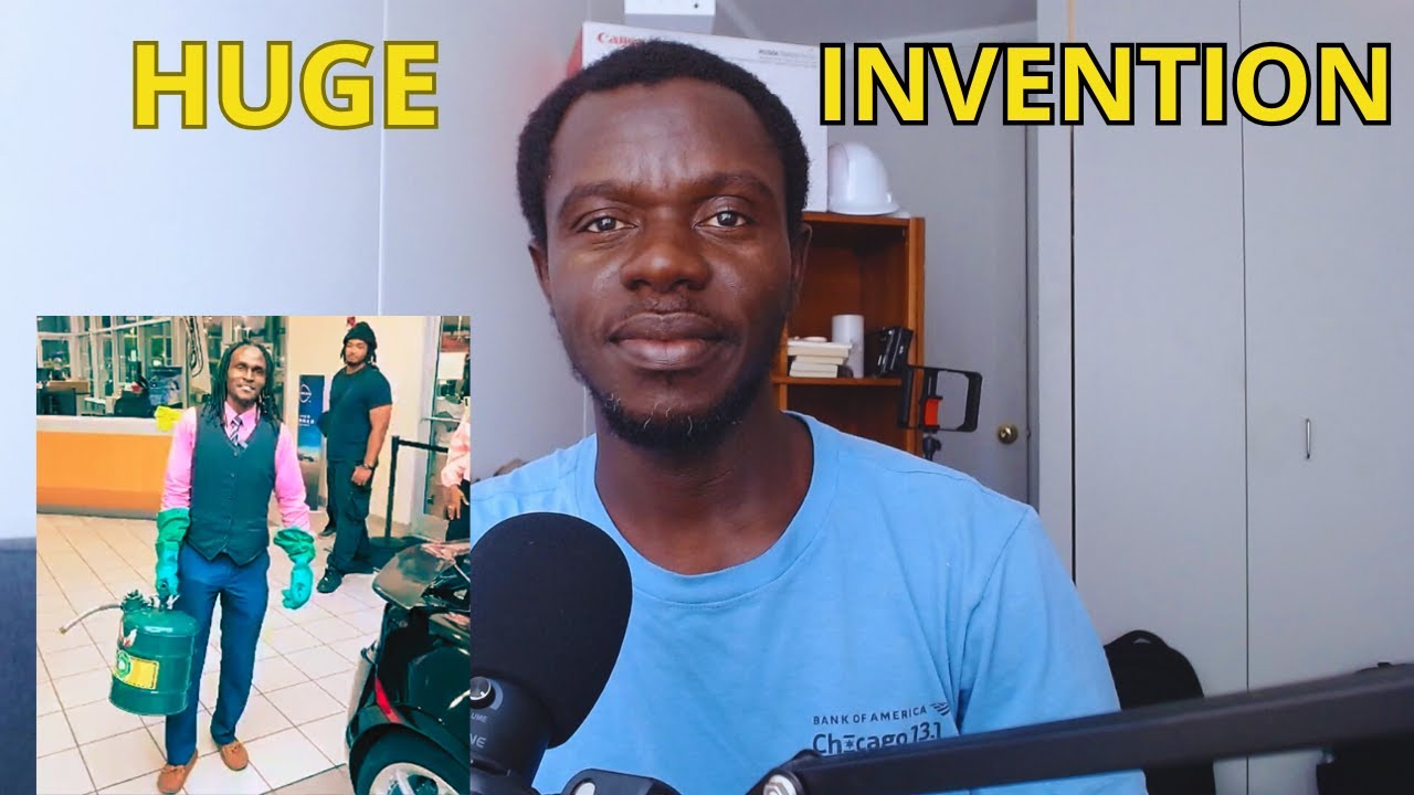 A black man from America made history with his invention (PLASTOLINE)