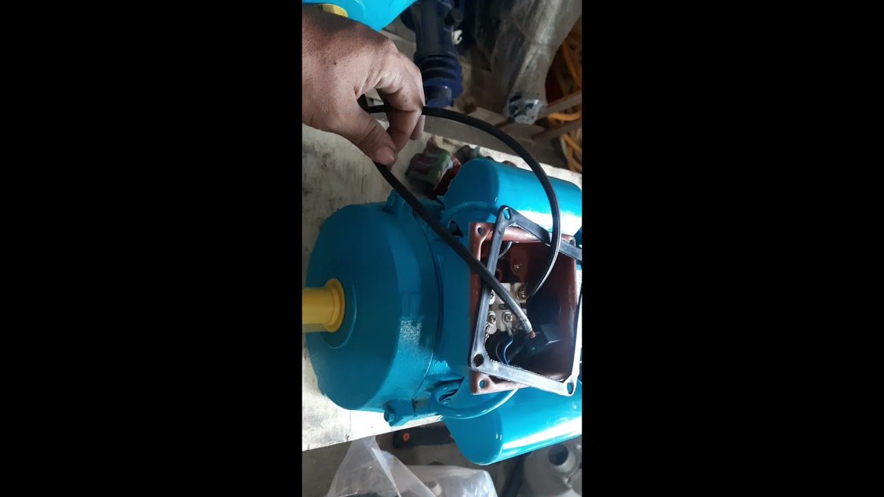 INDUCTION MOTOR 3HP SINGLE PHASE unboxing & TESTING