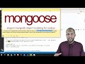 10 Nodejs MVC Knockout Project   BackEnd   Install Mongoose and Introduction to MVC design Pattern