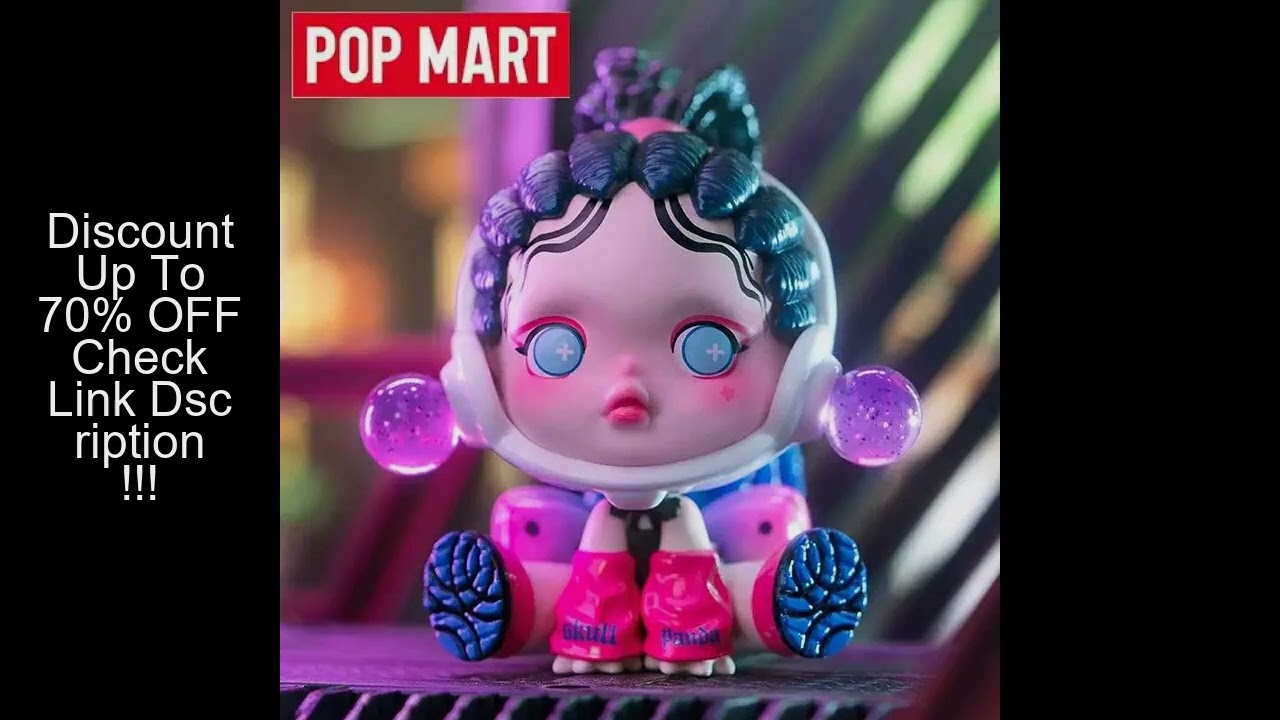 POP MART Skullpanda City of Night Series Blind Box Guess Bag Mystery Box Toys Doll Cute Anime Figure