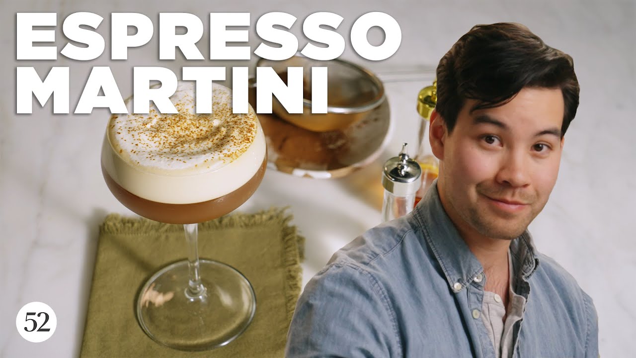 Expert Bartender Makes the Ultimate Espresso Martini Food52 + Tito's