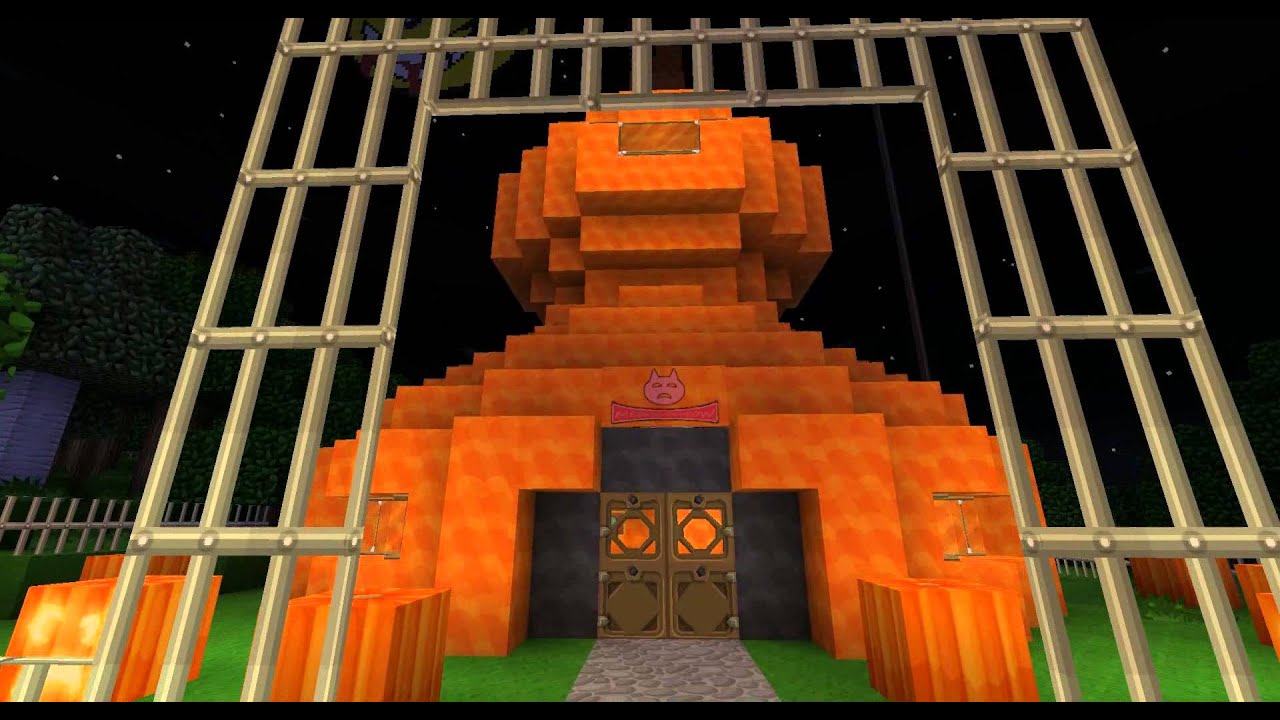 Blair the Cat's Pumpkin House Minecraft Soul Eater YouTube