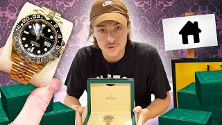 How I SELL ROLEX at Home for an Entire Week