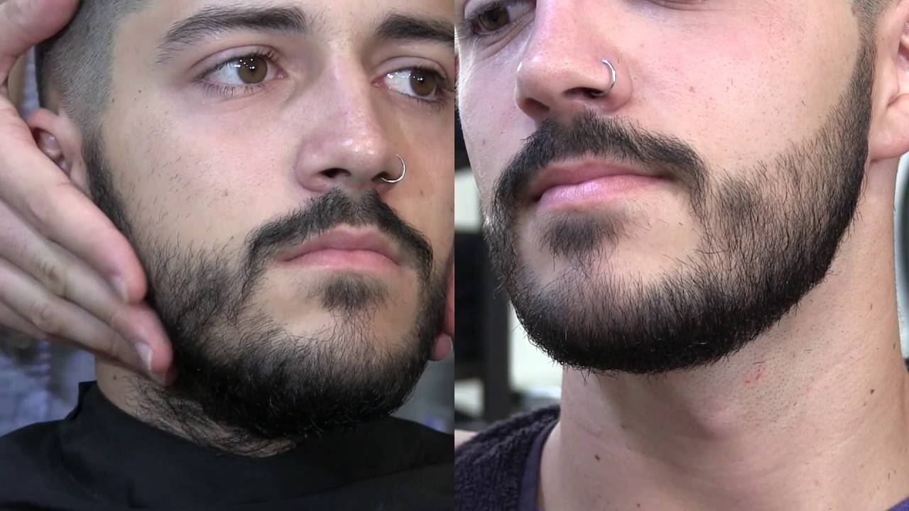 Como arreglar la barba corta