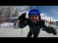 Ярослав Сумишевский катается на лыжах. Очень красиво!