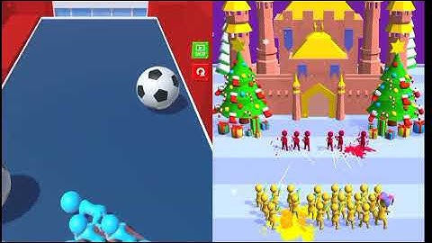 Fun Run Race | Gun Clash Battle Friends All Level Gameplay Android, iOS       #noobgaming