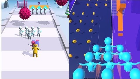 Fun Run Race | Gun Clash Battle Friends All Level Gameplay Android, iOS       #noobgaming