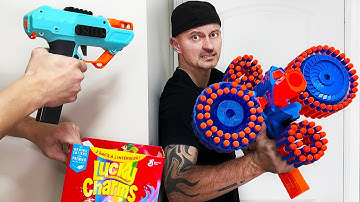 Nerf War: CEREAL KILLER!