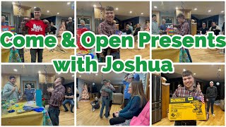 HAPPY BiRTHDAY JOSHUA! TiME TO OPEN PRESENTS!