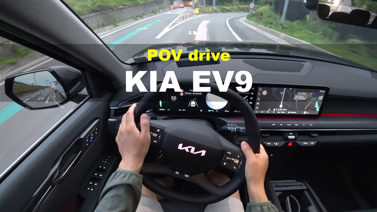 ⁣2024 KIA EV9 POV drive