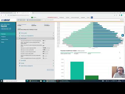 Obtenção de informações municipais no portal [email protected] do IBGE