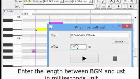 [UTAU plugin] play-music-with-ust plugin
