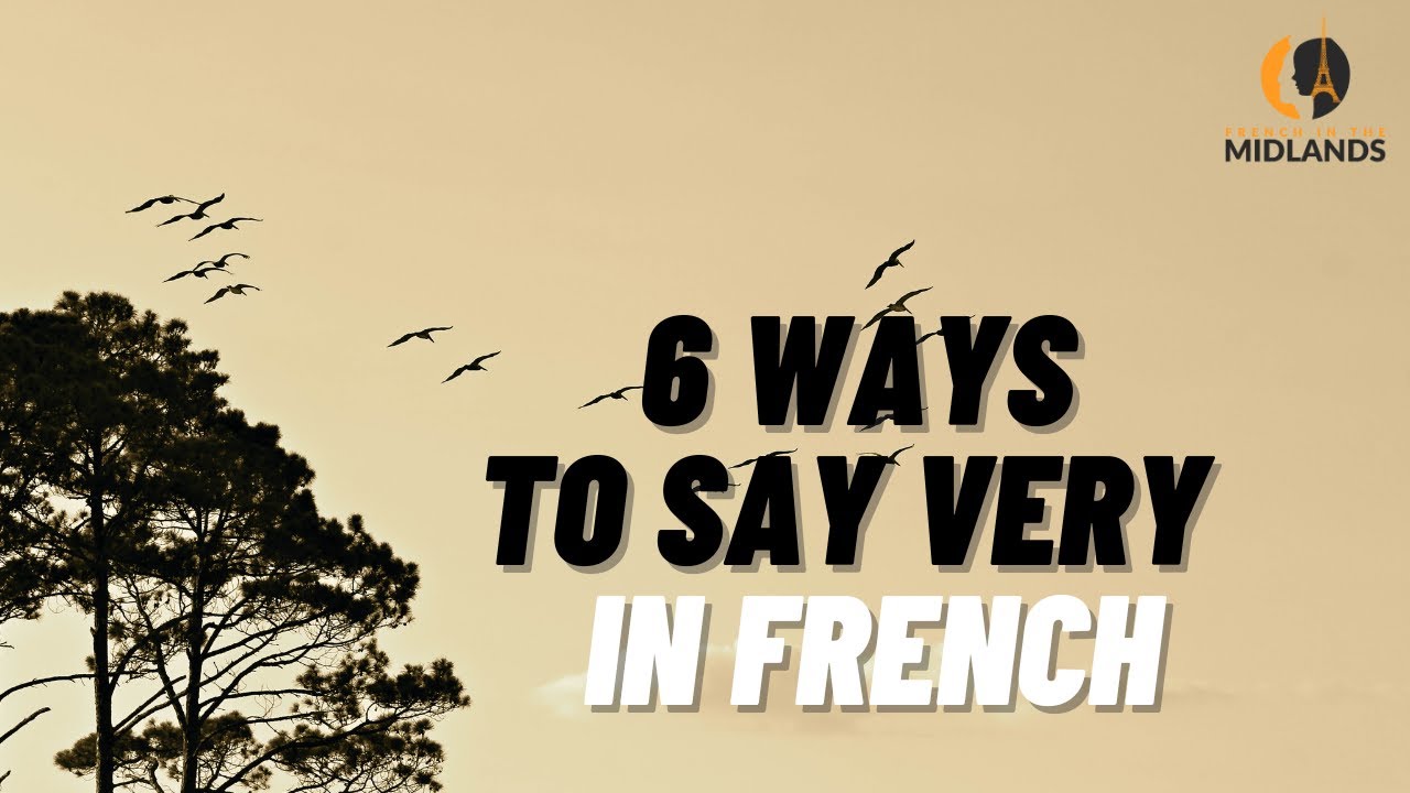 Master 'Very' in French: The Ultimate Guide is Here! - learnfast.blog