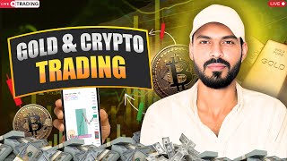 Crypto &amp; Gold Live Trading | 4th MAY #cryptolive #trading #forextrading