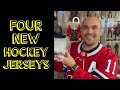 UNBOXING 4 NHL HOCKEY JERSEYS INCLUDING AN ADIDAS REVERSE RETRO!!!