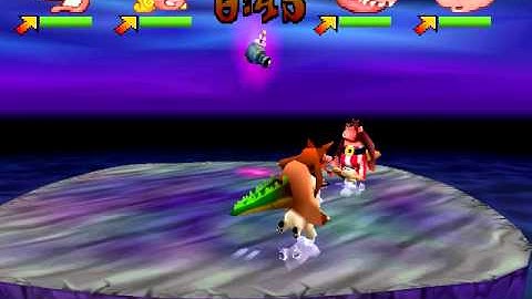 Crash Bash - Cheats - Gem Challenges - 02) Gem of Strength