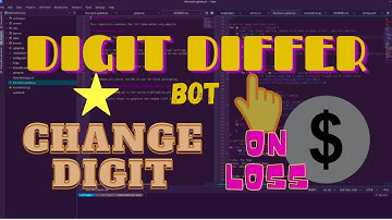 Digit Differ Binary Bot with Change Digit Prediction on Loss (MDDN007)