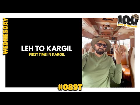 #089 LEH se aagye KARGIL.. full style mai #100daysofdreaming #shorts