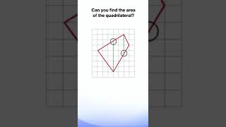 Can you find the area of the quadrilateral?