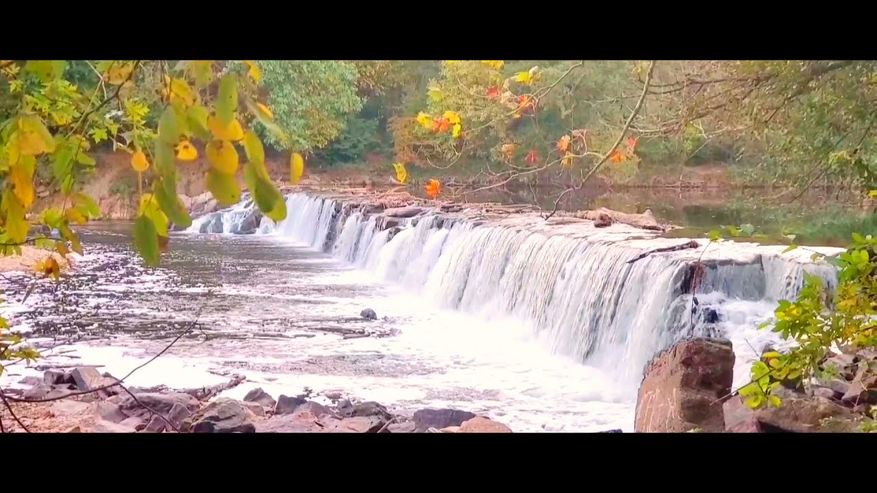 We Discovered A Hidden Waterfall l Neshaminy Falls YouTube