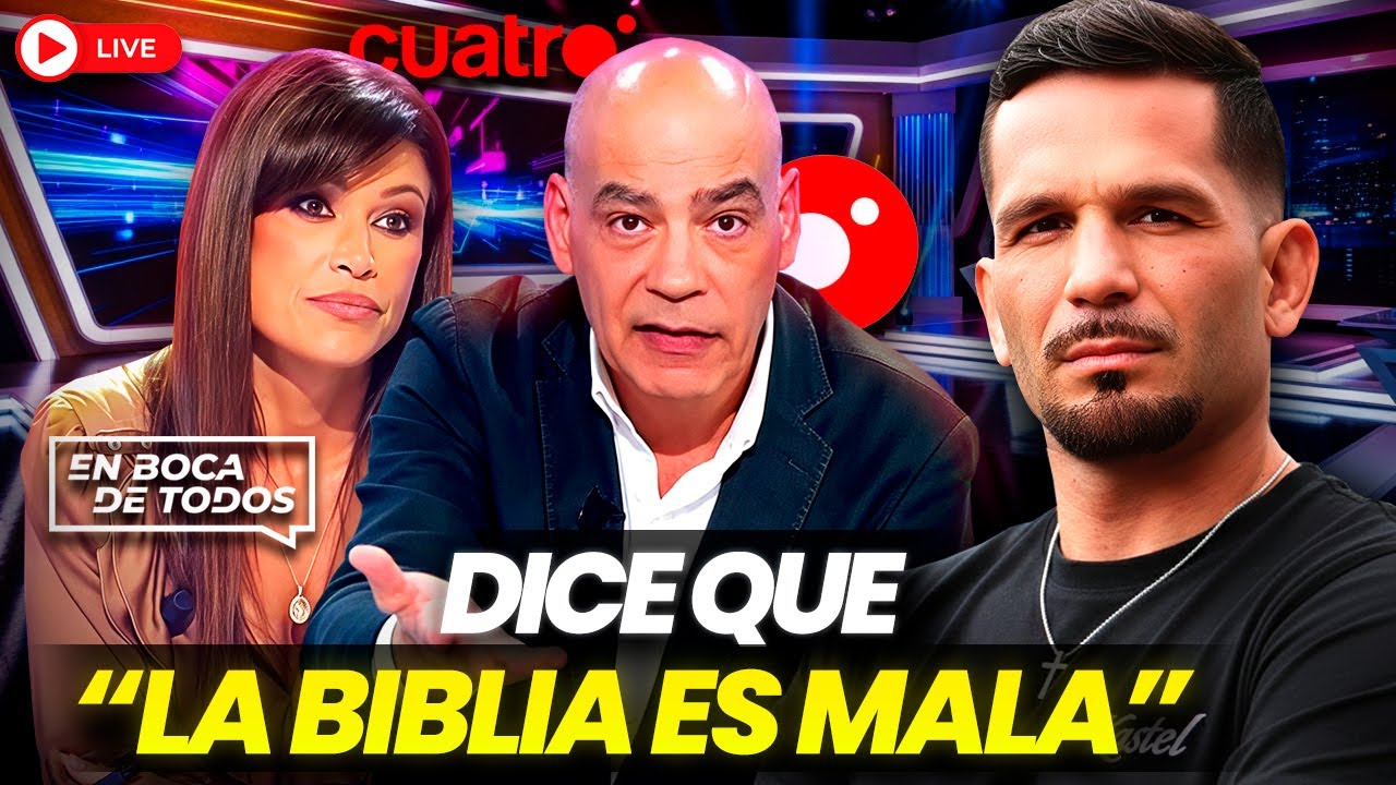 Periodista de TV me ataca por mi MENSAJE BÍBLICO (Mi Respuesta es Fuerte)