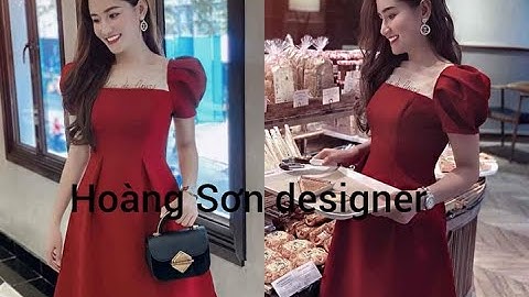 dạy cắt may cơ bản: hướng dẫn cách cắt váy đầm xếp ly liền có phối lưới|Hoàng Sơn designer