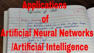 Applications of artificial neural network|Application of ann screenshot 3