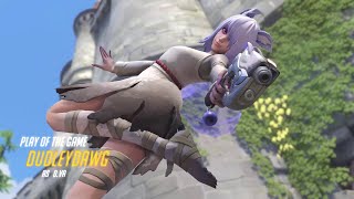 Overwatch Quintuple Kill D.Va Bomb POTG!