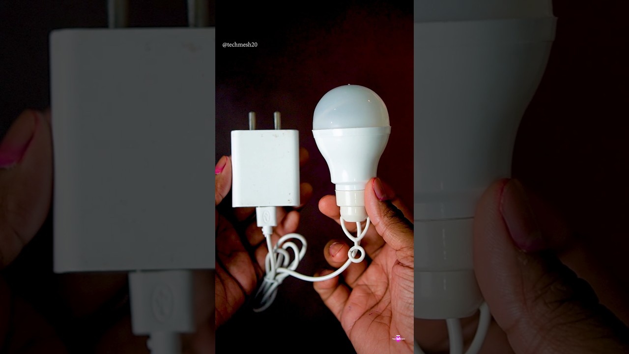 Best USB Led Emergency Bulb @₹55 Only 😍⚡ 