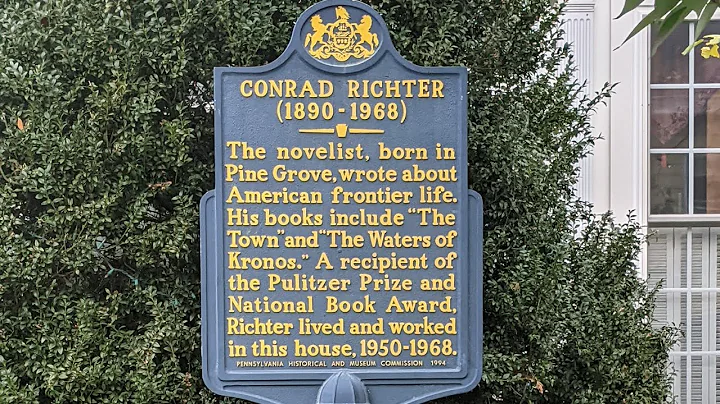 Pennsylvania Historical Markers Series - Conrad Ri...