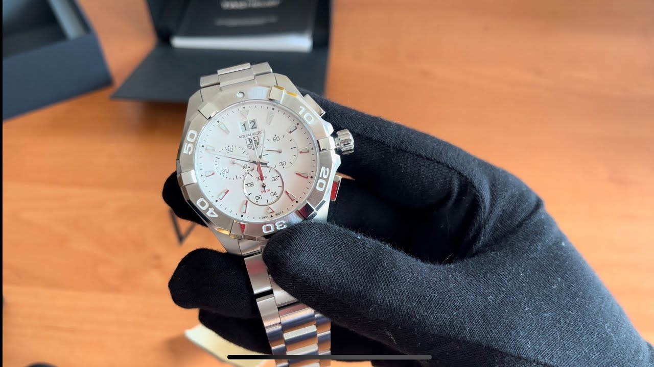 Tag Heuer Aquaracer Watch review 2000$ | Обзор часов Tag Heuer (таг ...