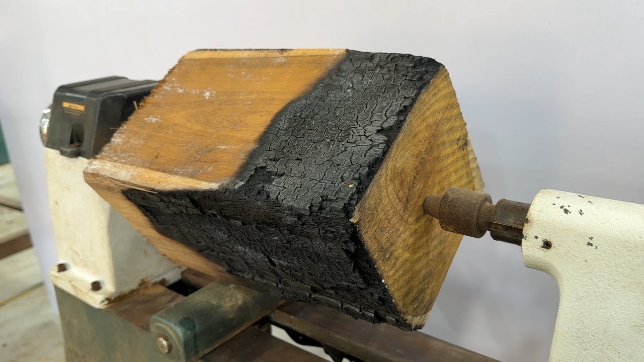 Turn A Burnt Piece Of Wood Into A Piece Of Art With A 100-Year-Old ...