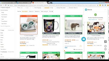 Shopify Tutorial - How to import products from aliexpress in oberlo   Marc