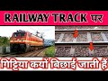 Railway Track पर  गिट्टियां क्यों बिछाते है - Why Crushed Stone ( Ballasts ) Used in Railway Track?
