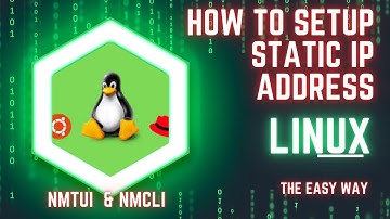 Linux Static IP Setup Made Simple: NMTUI & NMCLI Guide for Stable Networks