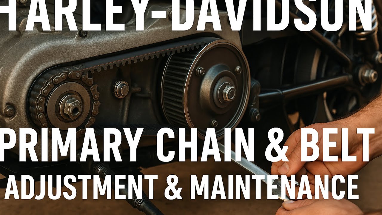 Revealed: Harley Primary Chain & Belt Adjustment Secrets