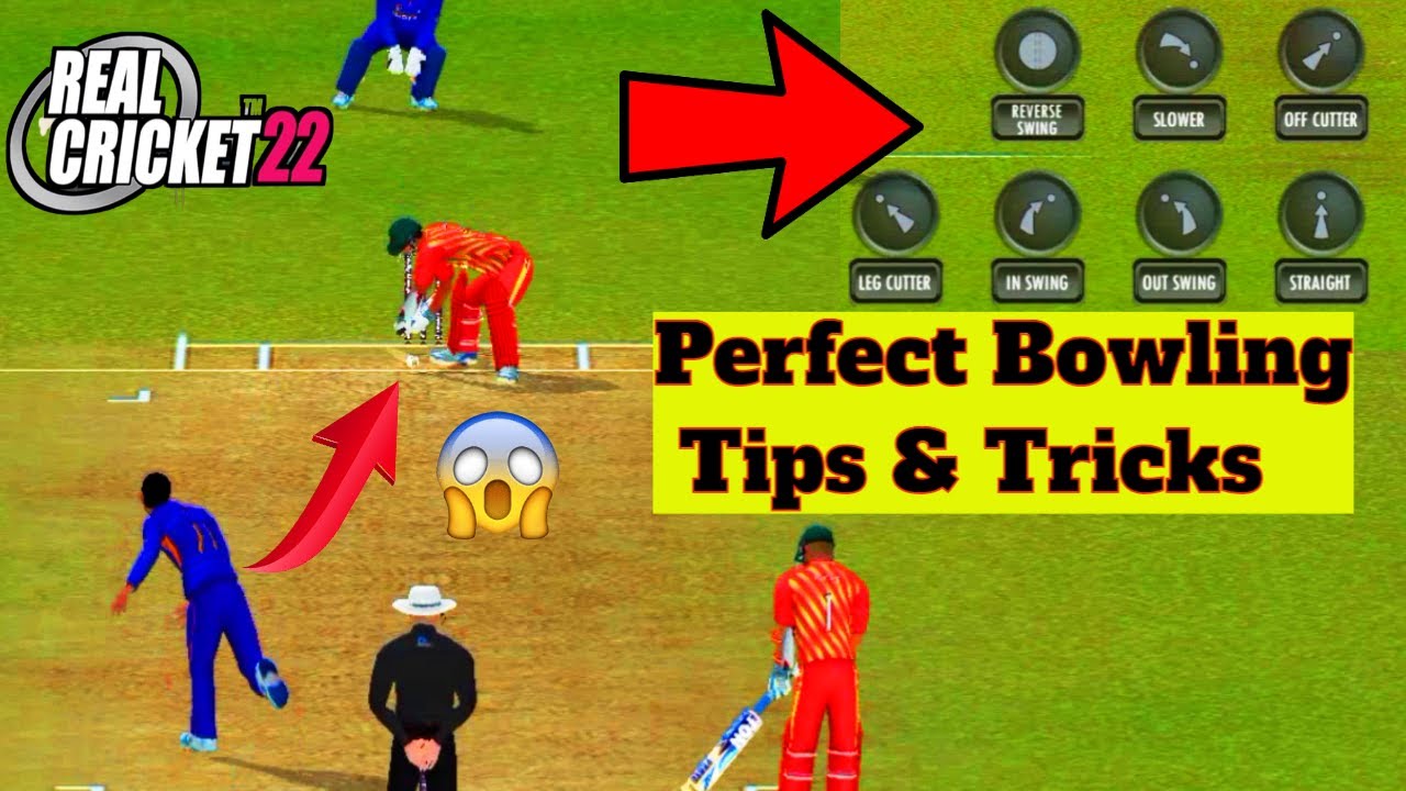 How to Perfect Bowling 😈 in Real Cricket 22 Bowling and Batting Tips