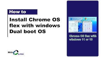 How to install chrome os flex along with windows 11