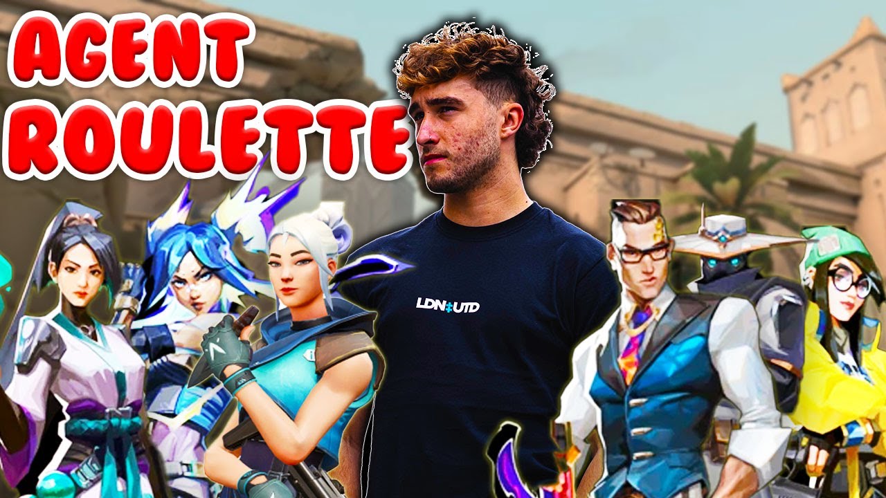 GILLY PLAYS AGENT ROULETTE ON VALORANT! *SURPRISE PICK* YouTube